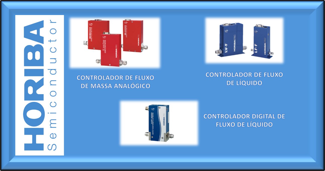 Controladores de fluxo de massa e liquido - Horiba